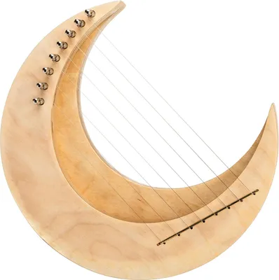 Zdjęcie produktu dla Shamann Moonlire Harp – Crescent 8 Harfa