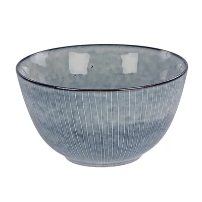 Produktbild von Broste Copenhagen Schüssel Nordic Sea 20 x 11 cm Steingut grau