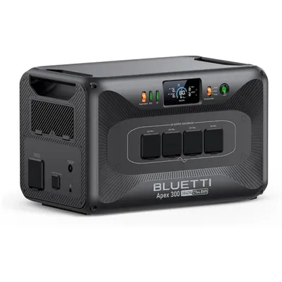 Obrázek produktu pro BLUETTI Apex 300 Solární generátor , 2764,8 Wh LFP, záložní baterie se 4 3840 W AC výstupy, elektrárna pro domácnost, karavan a nouzové situace