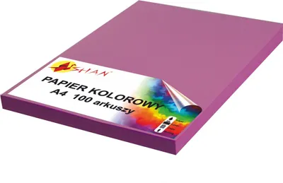 Image de Papier couleur A4 120g violet évêque 100 feuilles