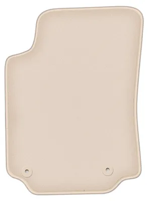 Produktbild von DURBAN Beige Velours-Fahrerfußmatte für Audi 200 C3 Limousine, Avant (1983-1991)