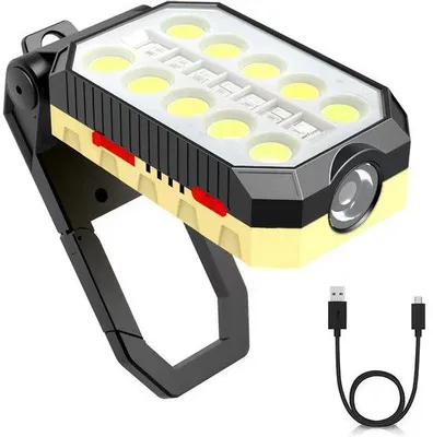 Obrázok produktu pre LED pracovné svetlo s magnetom, 4 nastavenia, bez batérií