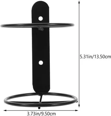 Immagine prodotto di Scaffale da parete in metallo per bottiglie, a quattro ripiani, portabottiglie e portabevande nero, scaffale da parete in metallo per vini e bevande