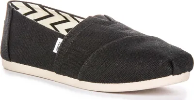 Produktbild von Toms Alpargata Heritage In Black White For Women – 7 UK - 40 EU - 9 US / Black White