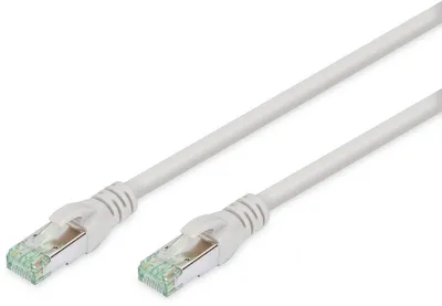 Produktbild von Digitus CAT 8.1 S/FTP Patchkabel, 5 m, Cat8.1, S/FTP (S-STP), RJ-45, RJ-45, Grau