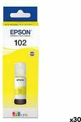 Produktbild von Epson Tintenflasche 102 Gelb C13T03R440 70ml
