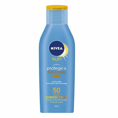 Produktbild von Nivea Sun Protect und Bronze Tan Aktivierende Sonnenlotion Spf50 200ml