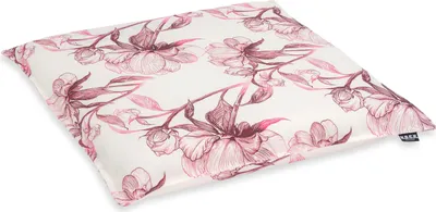 Produktbild von H.O.C.K. Fleur de fuchsia Outdoor Sitzkissen mit Biese 45x45x6cm pink