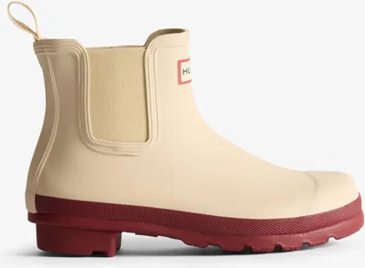 Produktbild von Hunter Original Chelsea Boot Shifting Sand/ Merlot Größe EU 42