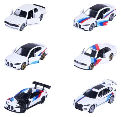 Produktbild von Majorette BMW Deluxe Cars, Fahrzeug, 3 Jahr(e), Metall, Mehrfarbig