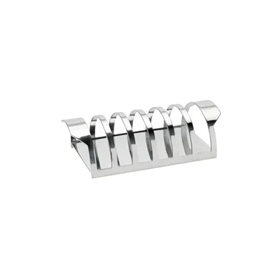 Immagine prodotto di Stelton Toasthalter Arne Jacobsen, Toastscheiben-Ständer, Edelstahl, Silbern, 15.8 cm, 013-1