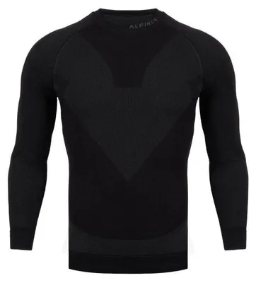 Produktbild von Alpinus - "Pro Miyabi Edition" Base Layer Oberteil für Herren, Thermoaktiv PP7307 (S) (Schwarz)