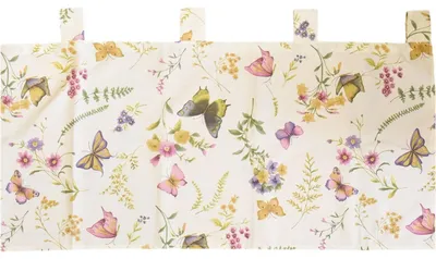 Produktbild von Gardine mit Druckmotiv Schmetterling 50 x 150 cm Bistrogardine