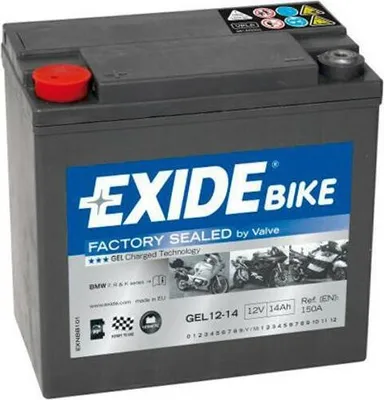 Zdjęcie produktu dla Akumulatory Exide "G12-14", żelowe, ve