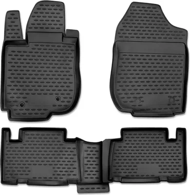 Zdjęcie produktu dla 2006-2013 Toyota RAV4 dywaniki podłogowe TPE czarne 4 szt