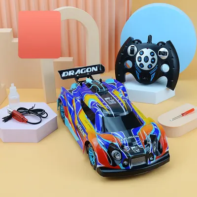 Obrázok produktu pre 1:14 Rc Auto Štvorkolesový pohon Vysokorýchlostné sprej Vyšplhanie Diaľkové ovládanie Racing