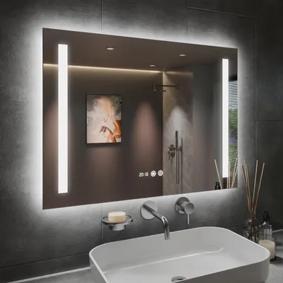 Produktbild von LED Spiegel (80x60 cm)