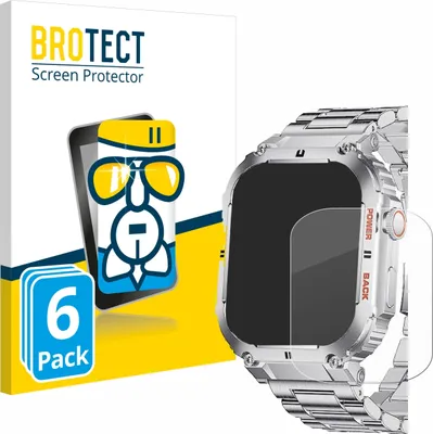 Produktbild von 6x BROTECT Schutzglas für LIGE K-57 1.96" Schutzfolie Panzer Folie Glas Display Schutz klar