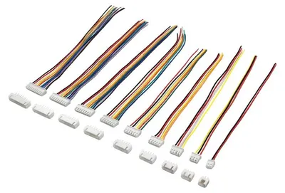 Immagine prodotto di Kit di connettori, compatibilità versatile, plastica resistente, XH 2,54  24 AWG 15 cm-b, 7P