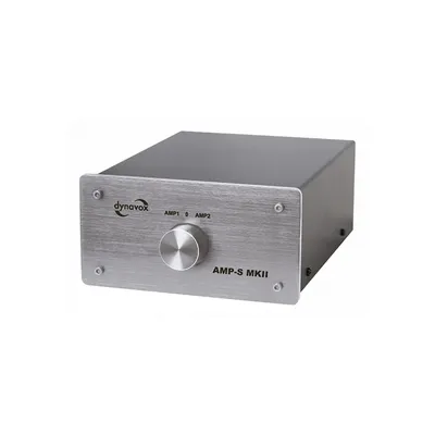 Produktbild von Dynavox Verstärkerumschalter und Boxenumschalter AMP-S MKII, versch. Farben Farbe: Silber