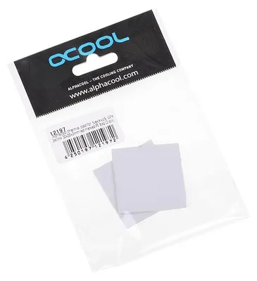 Zdjęcie produktu dla Alphacool 12197, Podkładka termiczna, 3 W/m·K, Szary, 30 mm, 30 mm, 2 mm