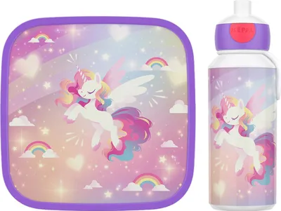 Produktbild von Mepal CAMPUS Lunchset XL 2-teilig Unicorn Glow (2025)