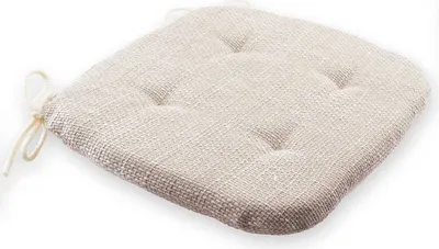 Zdjęcie produktu dla etérea Sitzkissen - Levio Stuhl Kissen in 40x40 cm - fest & weich gepolstert - Indoor & Outdoor Stuhlkissen -  Germany - Beige Natur
