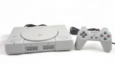 Sony PlayStation 1 Konsole (PSX) Grau, PS1 + Original Controller