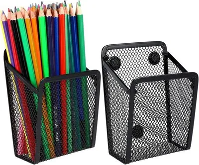 Produktbild von Magnetische Halter für Stifte, schwarz, 2er Set, Büro