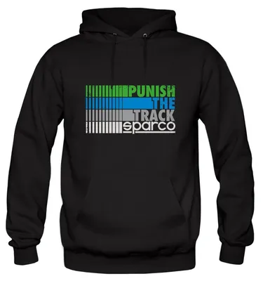 Zdjęcie produktu dla Super Oferta: Bluza z kapturem Sparco Punish (czarna) XL