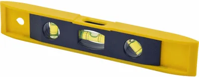 Produktbild von Wasserwaage magnetisch mit 3 Libellen 0-45-90 Grad kompakt leicht klein 225mm