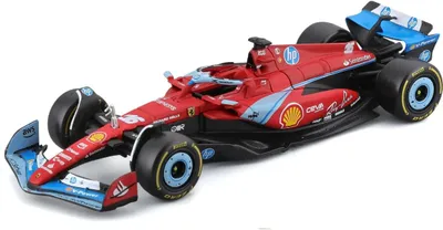 Produktbild von Bburago F1 Ferrari SF-24 Miami GP 2024#16 Charles Leclerc Modellauto 1:43 3+