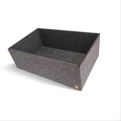 Produktbild von Aufbewahrungsbox CLEAN Filz 36 x 56 x 20 cm ohne Deckel in anthrazit meliert
