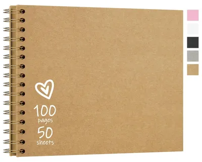 Produktbild von DIY Fotoalbum 28,5 x 20,5 cm mit 100 Seiten für Erinnerungen