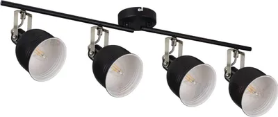 Zdjęcie produktu dla Reflektor sufitowy DERATO czarny 4xE14x8W aluminium wym:16x11x11cm IP20 Kanlux