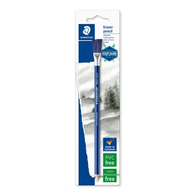 Image de STAEDTLER® 526 61BK-C Crayon gomme avec brosse 1xBK 100 % PEFC