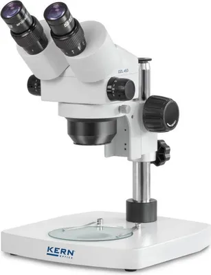Produktbild von KERN & SOHN Stereo-Zoom-Mikroskop, Halogen, 330 mm, 270 mm, 460 mm