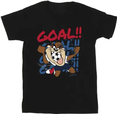 Produktbild von Looney Tunes - "Goal Goal Goal" T-Shirt für Herren BI36266 (4XL) (Schwarz)