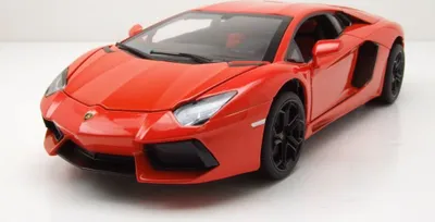 Produktbild von Rastar 61300OR Lamborghini Aventador LP700 orange metallic 1:18