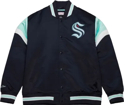 Produktbild von M&N Heavyweight Satin Jacke NHL Seattle Kraken - XXL