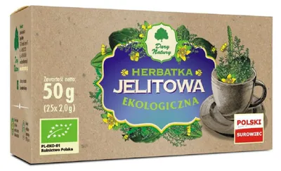 HERBATKA JELITOWA BIO (25 x 2 g) 50 g - DARY NATURY