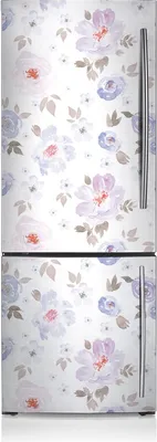 Obrázek produktu pro Dekorace magnety na lednici magnety na lednici 60x190 cm - pastelové květiny