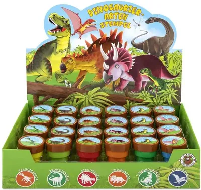 Produktbild von Kinderstempel Dinosaurier sort