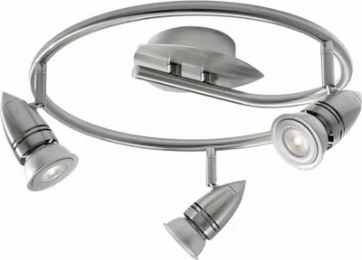 Produktbild von Massive Spot 546591710, Strahler Oberflächenbeleuchtung, GU10, 3 Glühbirne(n), LED, 2700 K, Chrom
