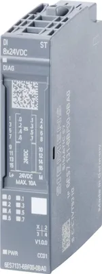 Zdjęcie produktu dla Siemens 6ES7131-6BF00-0CA0, Wewnętrzna, IP20, Wielobarwny, CE, RoHS, REACH, 73 mm, 37 g
