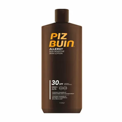 Image de Lotion contre les brûlures de soleil Piz Buin Allergy SPF 30 (400 ml)
