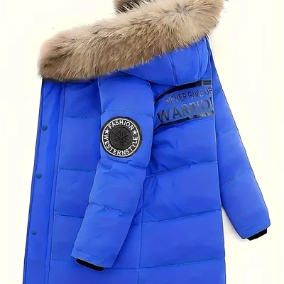 Productafbeelding van Currero Winterjas Jongens Blauw 9-10Y