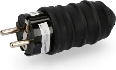 Obrázek produktu pro Černá gumová zátka EDM R42010