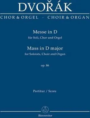 Produktbild von ISBN Messe D-Dur op.86 für Chor Soli und Orgel oder Orchester Orgelauszug, Musikalische Ausbildung, Taschenbuch