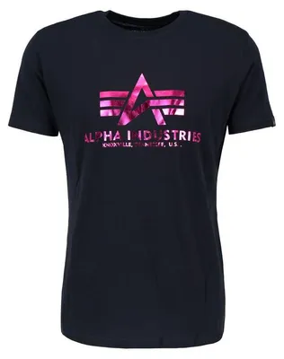 Obrázok produktu pre ALPHA INDUSTRIES BASIC Herren T-Shirt CAMO T NEON T REFLECTIVE FOIL T PRINT T